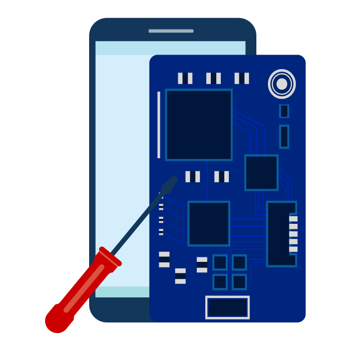  illustration of a cell phone